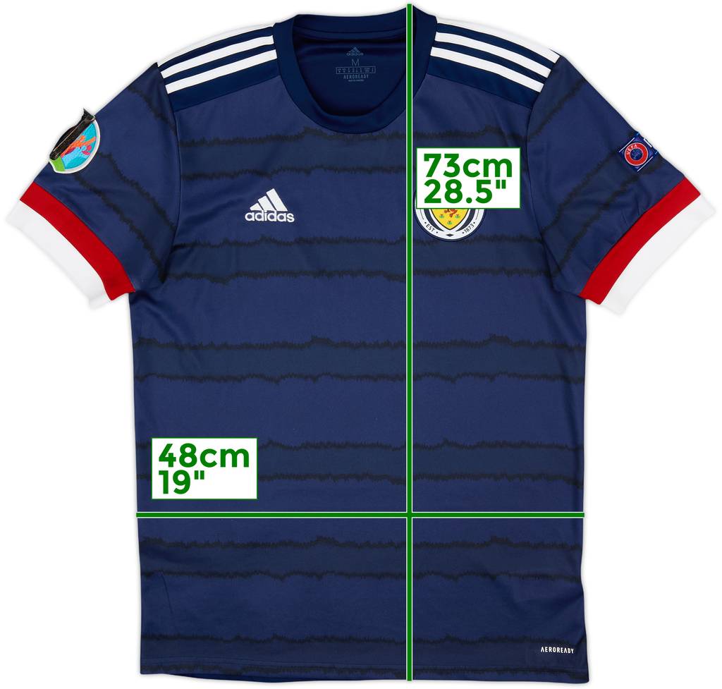 2020-22 Scotland Home Shirt - 9/10 - (M)