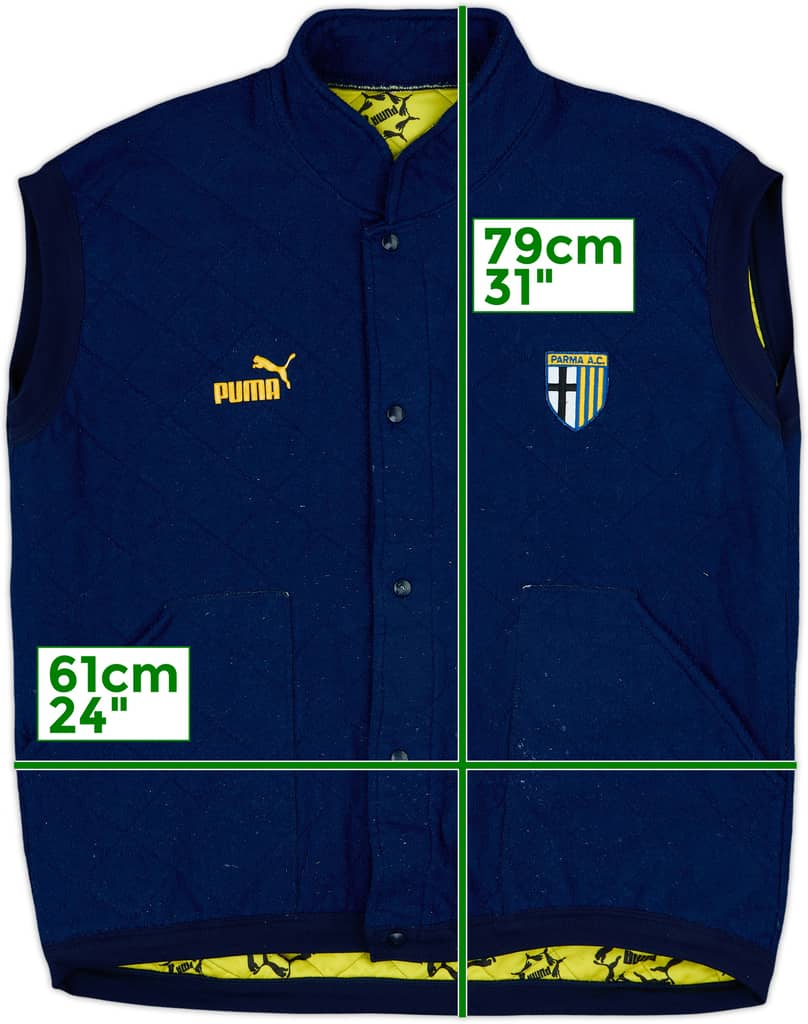 1995-97 Parma Puma Gilet - 6/10 - (M)