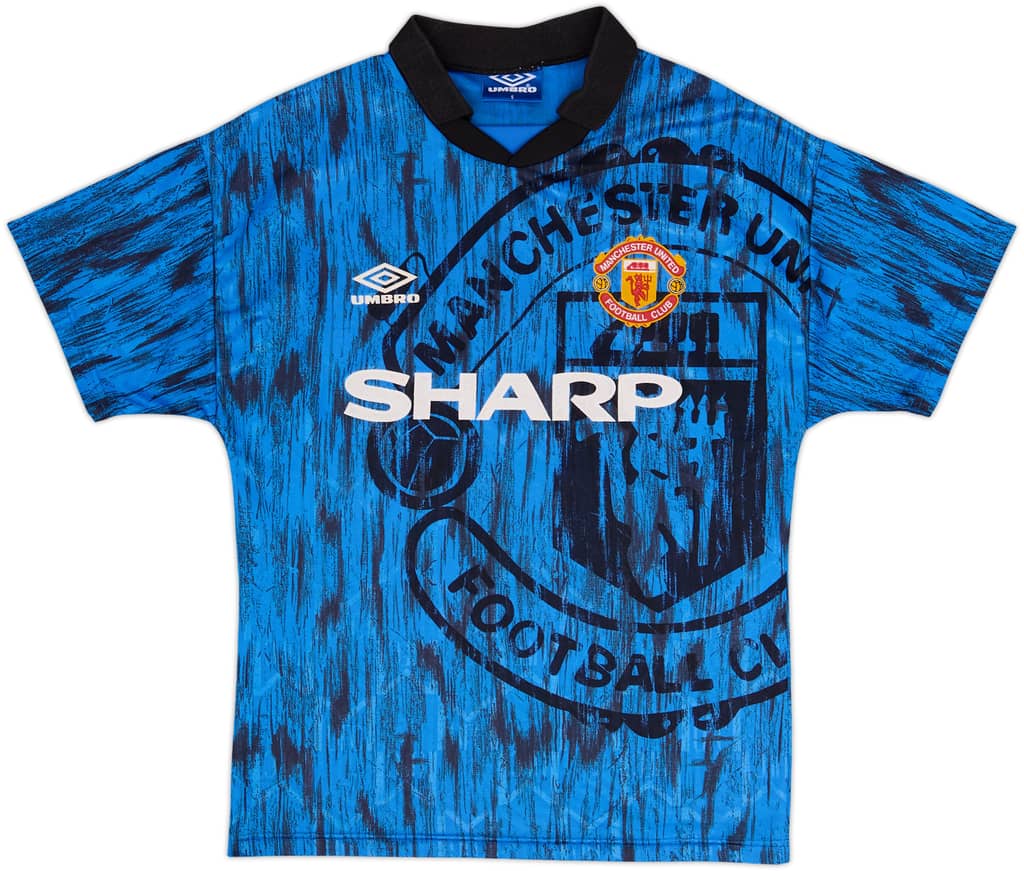 1992-93 Manchester United Away Shirt - 9/10 - (S)