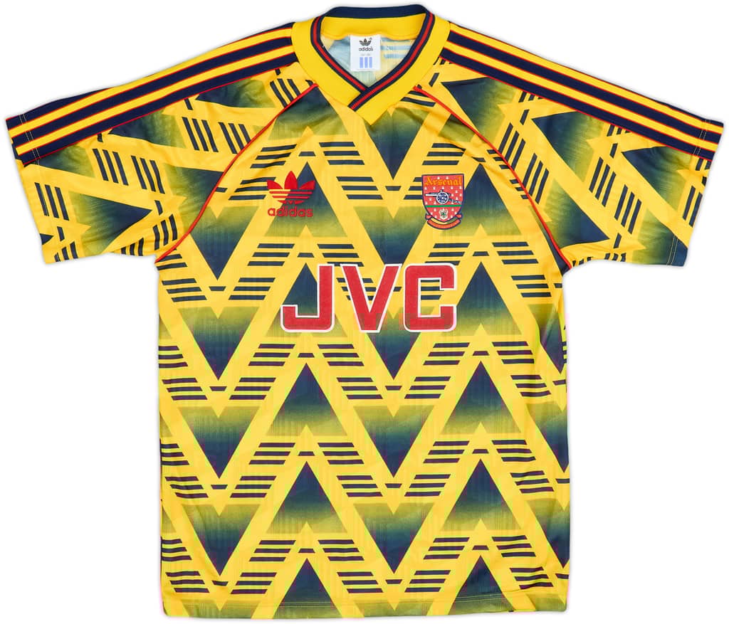 1991-93 Arsenal Away Shirt - 9/10 - (S)
