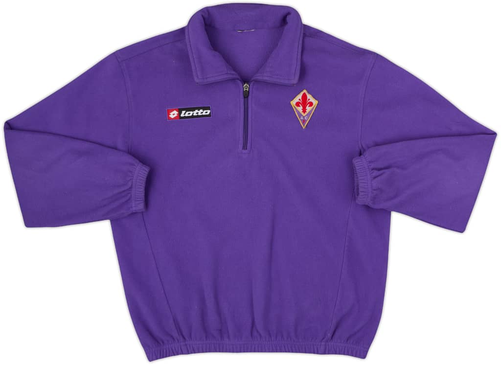 2005-06 Fiorentina Lotto 1/4 Zip Fleece Top - 6/10 - (L)