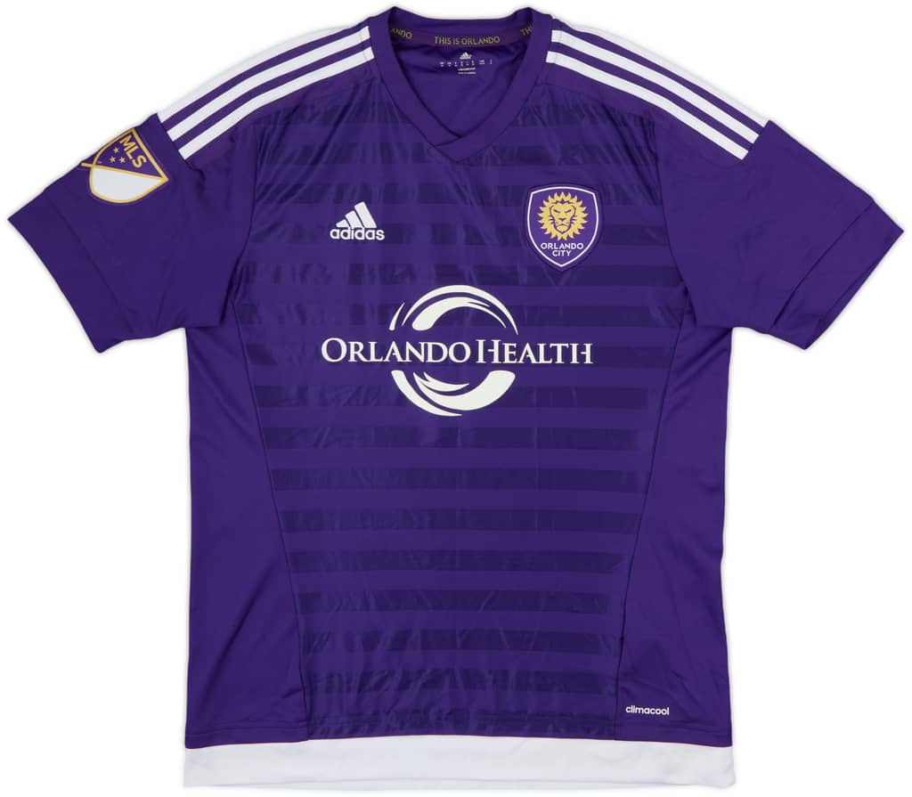 2016 Orlando City Home Shirt - 8/10 - (M)