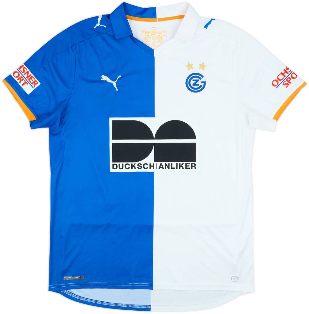 2016-17 Grasshoppers Home Shirt - 8/10 - (XL)