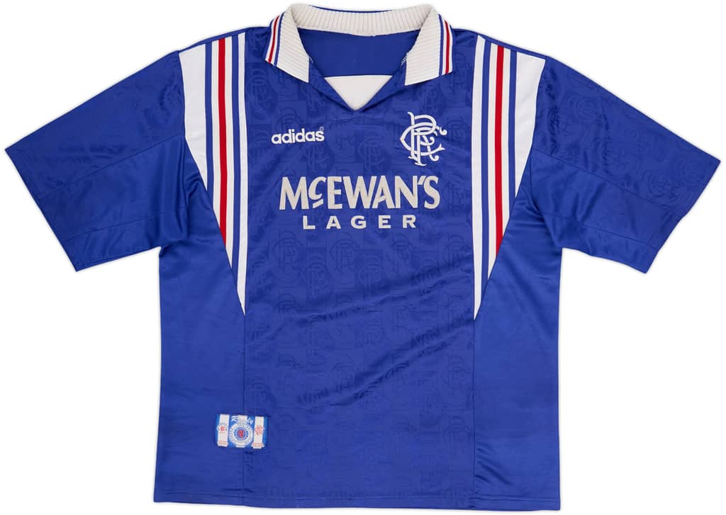 1996-97 Rangers Home Shirt - 7/10 - (XL)
