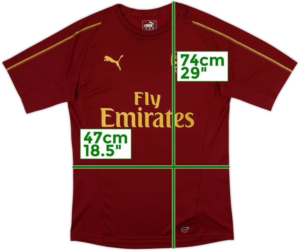 2018-19 Arsenal Puma Training Shirt - 10/10 - (M)