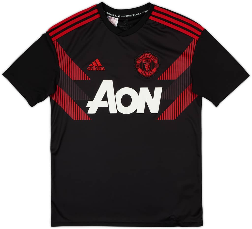 2018-19 Manchester United adidas Training Shirt - 9/10 - (XL.Boys)