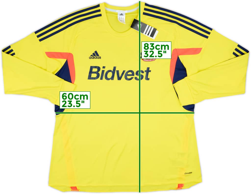 2013-14 Sunderland Away L/S Shirt (XXL)