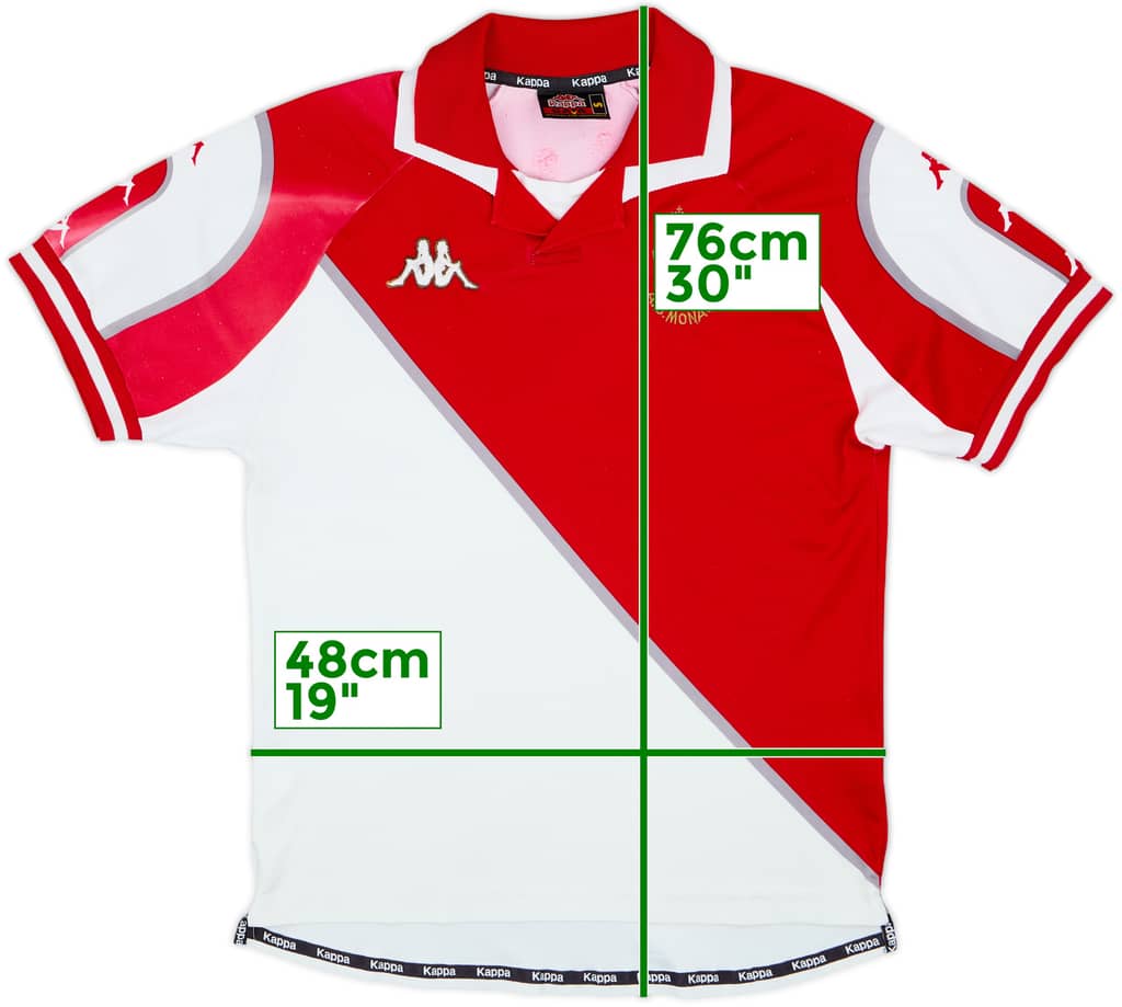 2000-01 Monaco Home Shirt - 5/10 - (S)