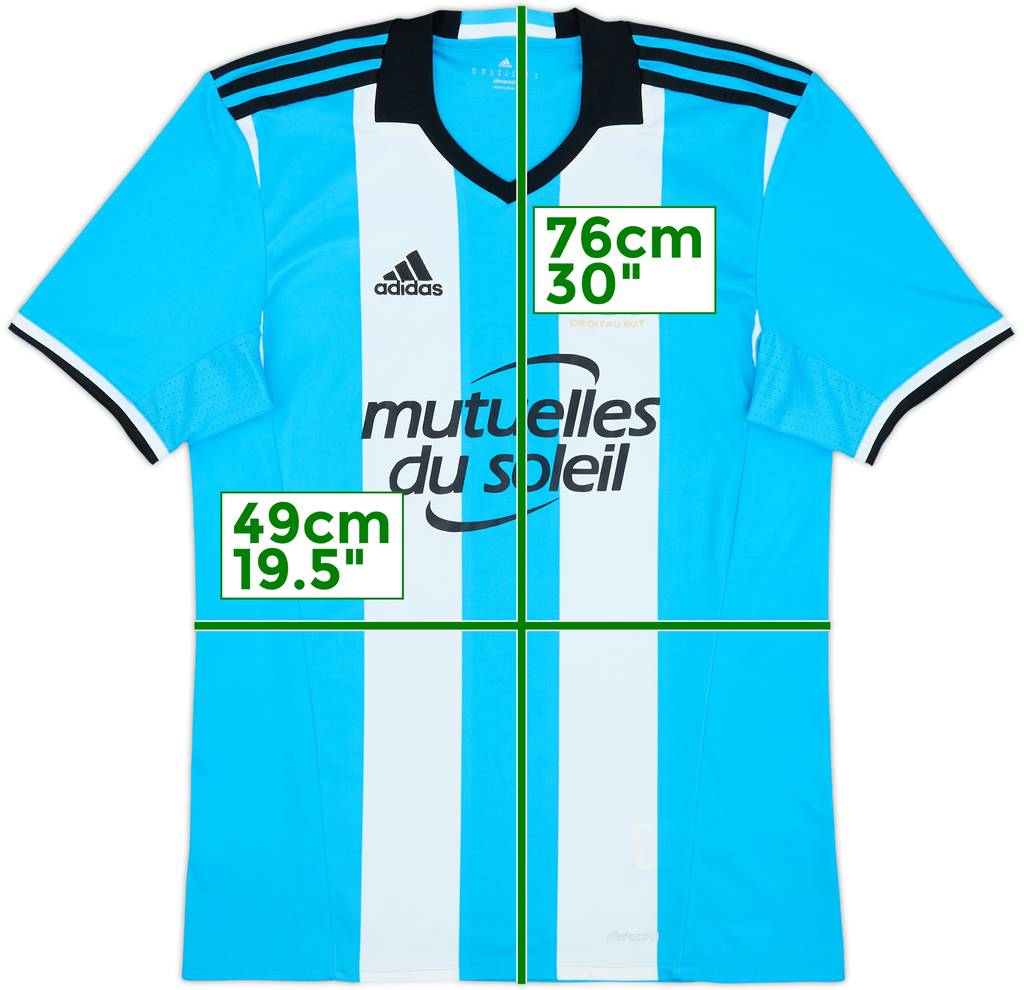 2016-17 Olympique Marseille Third Shirt - 8/10 - (M)