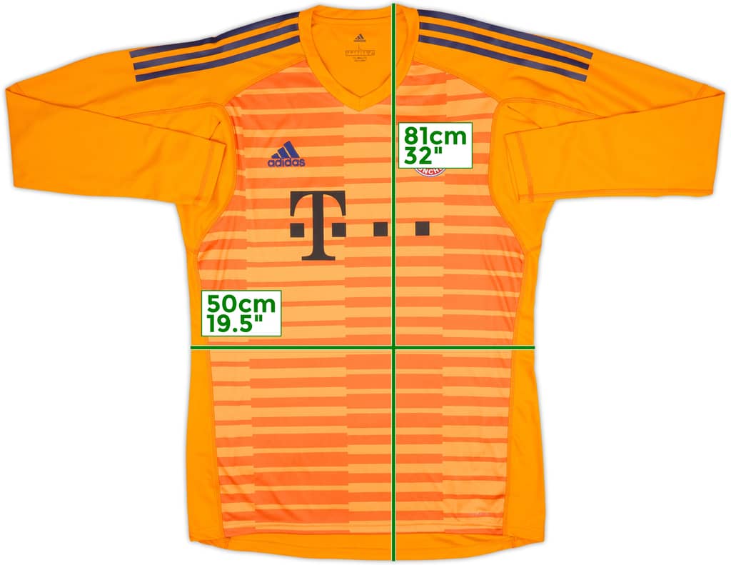 2018-19 Bayern Munich GK Shirt - 8/10 - (L)