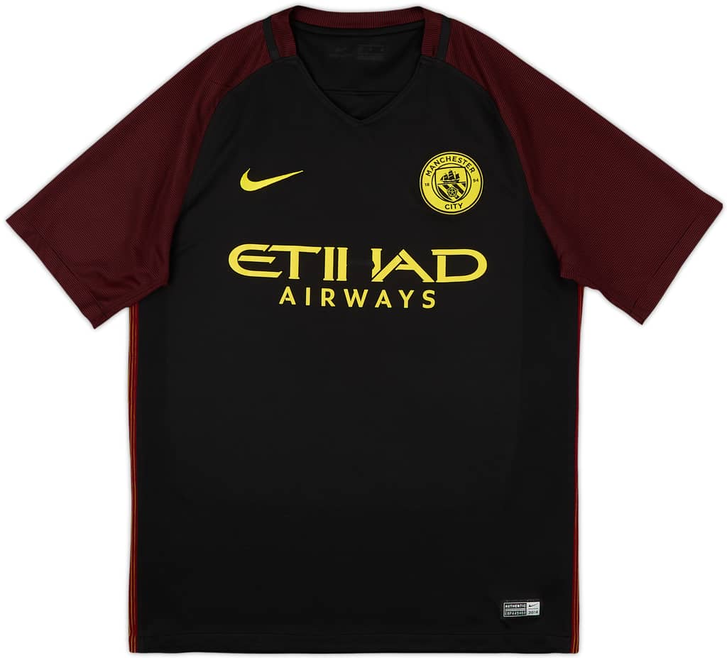 2016-17 Manchester City Away Shirt - 4/10 - (M)