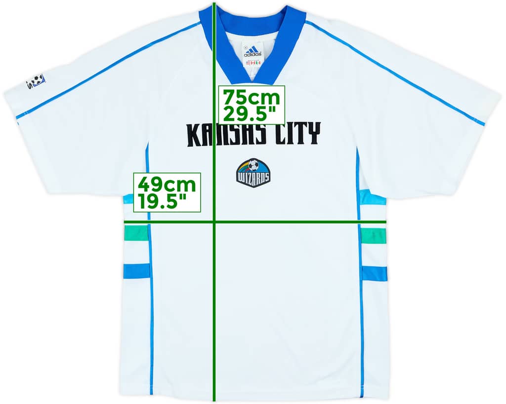1999-01 Kansas City Wizards Away Shirt - 4/10 - (S)
