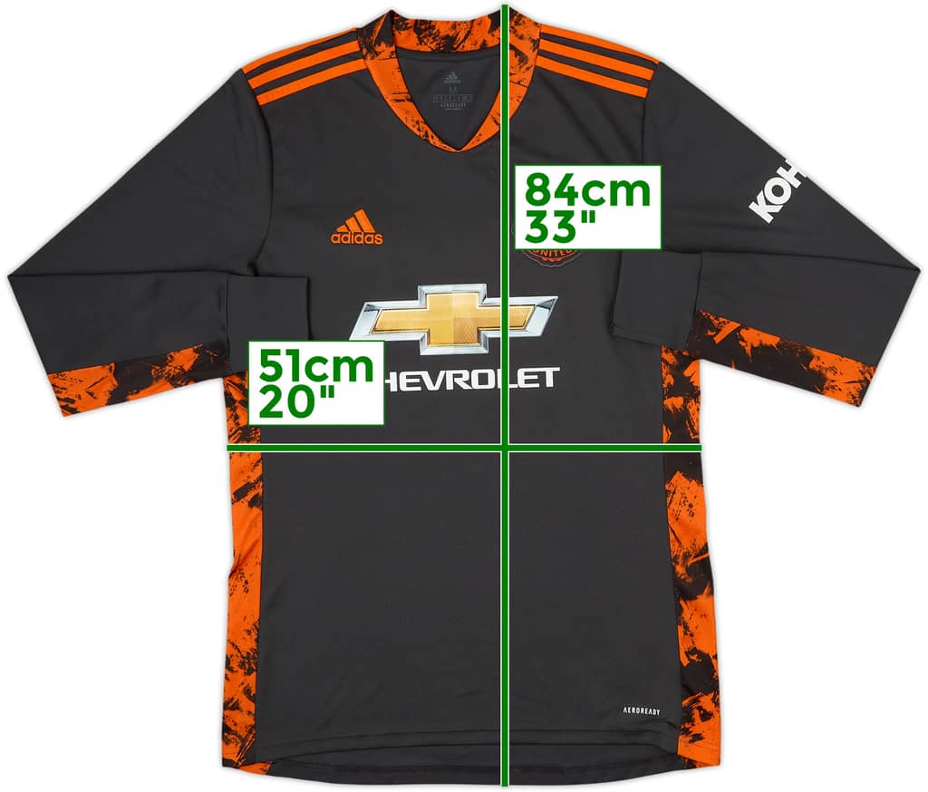 2020-21 Manchester United GK Shirt - 9/10 - (M)
