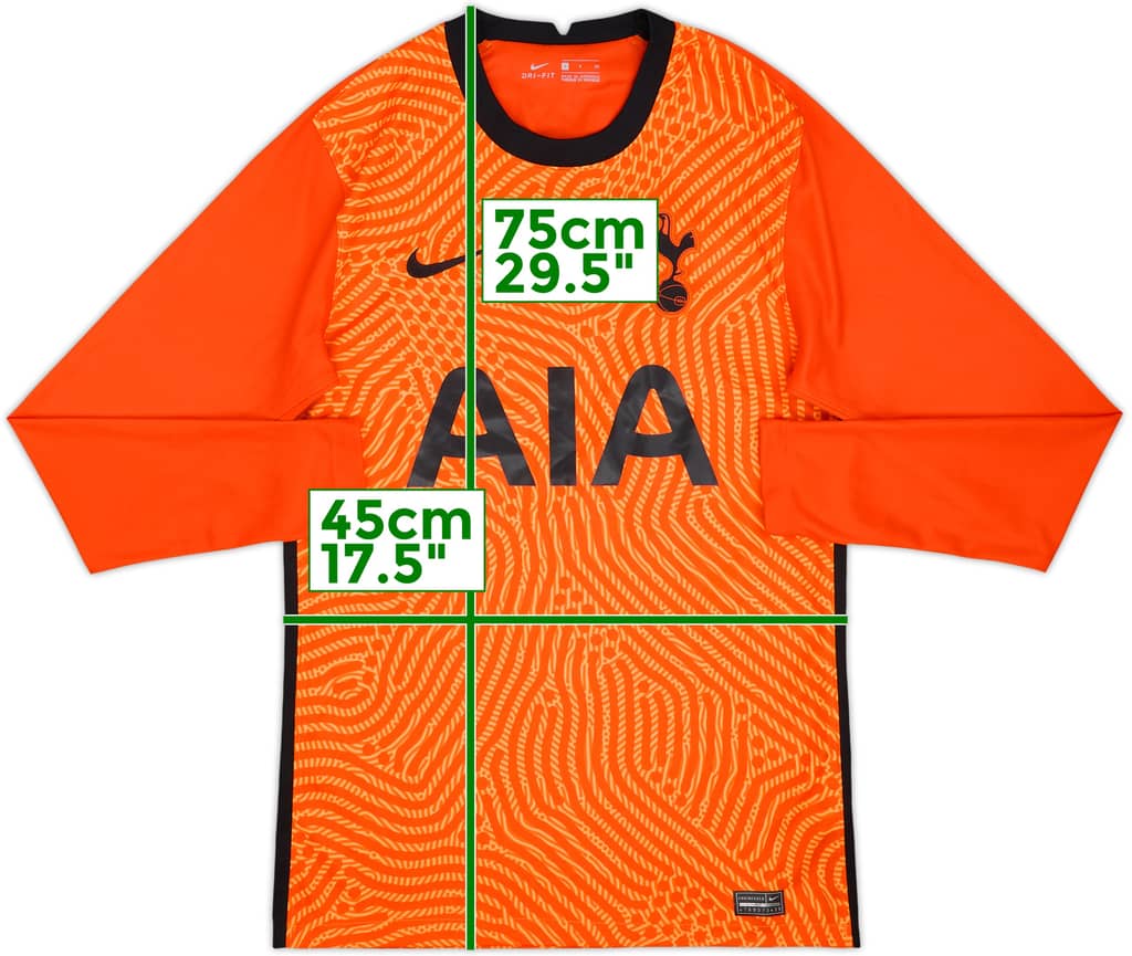 2020-21 Tottenham GK Shirt - 8/10 - (S)