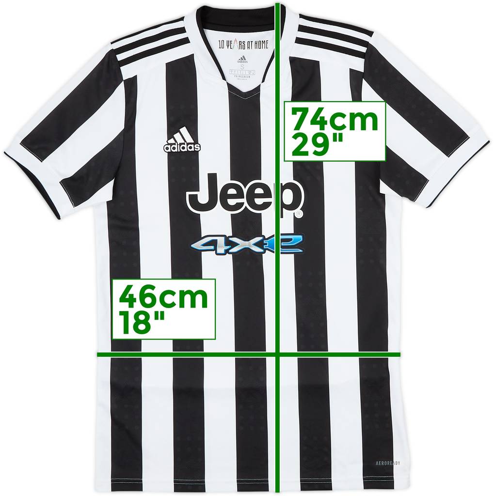 2021-22 Juventus Home Shirt - 10/10 - (S)