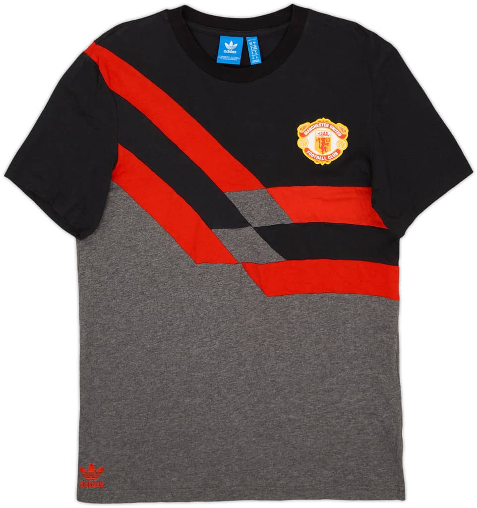 2016-17 Manchester United adidas Originals Cotton Tee - 9/10 - (M)