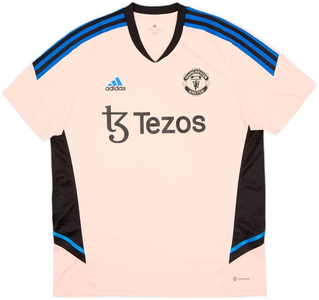 2022-23 Manchester United adidas Training Shirt - 9/10 - (XL)