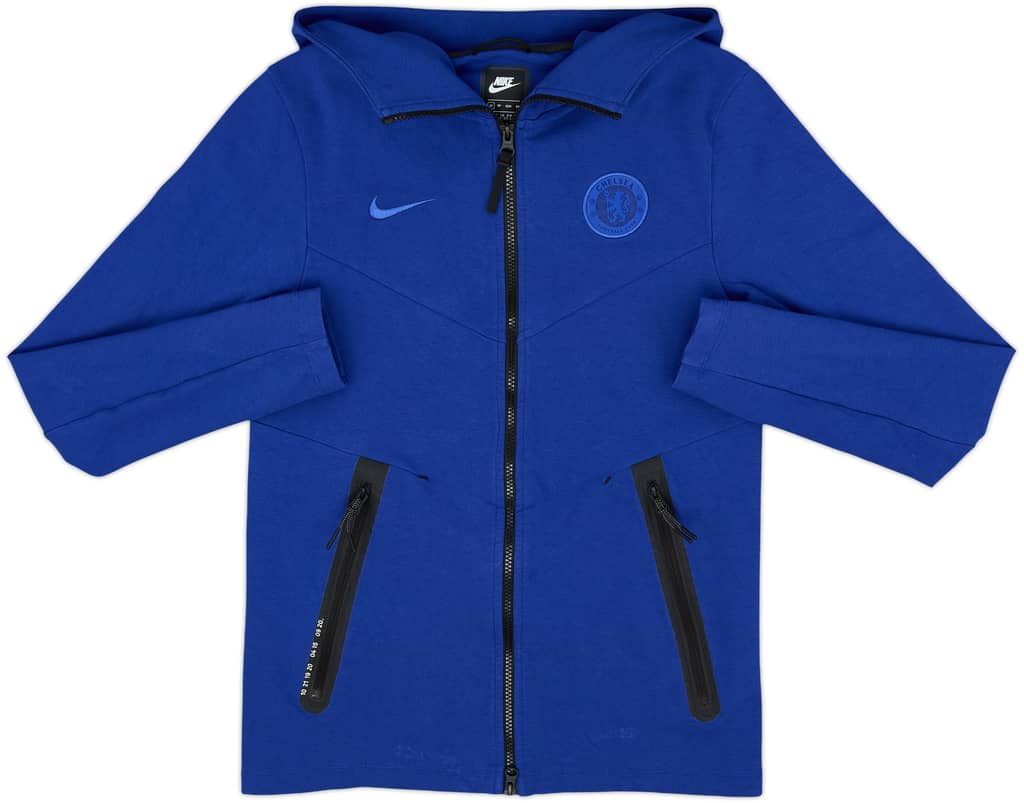 2020-21 Chelsea Nike Hooded Track Jacket - 8/10 - (XS)