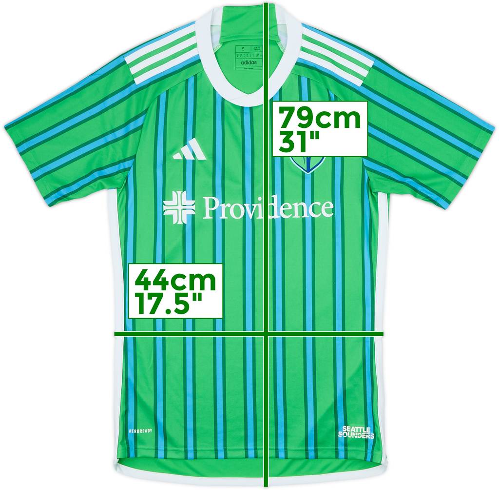 2024 Seattle Sounders Home Shirt - 8/10 - (S)