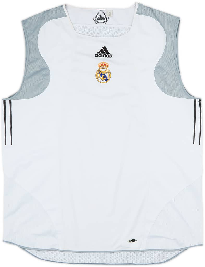2004-05 Real Madrid adidas Training Vest - 8/10 - (XL)