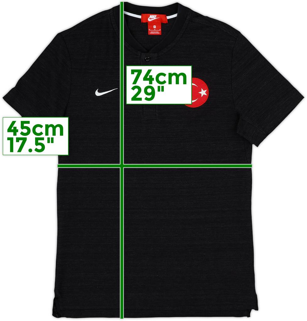 2018-19 Turkey Nike Polo Shirt - 8/10 - (M)