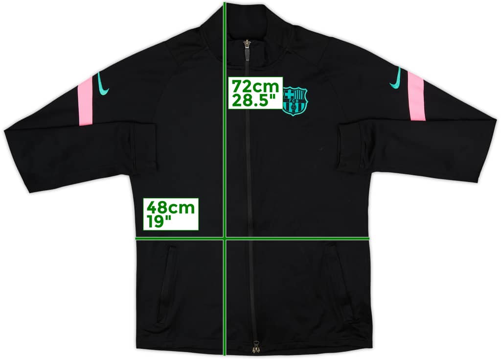 2020-21 Barcelona Nike Track Jacket - 8/10 - (M)