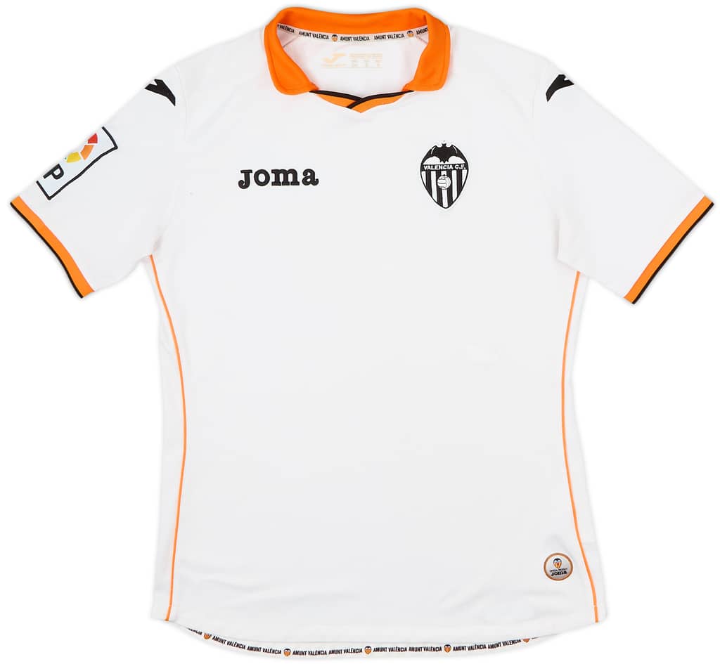 2013-14 Valencia Home Shirt - 8/10 - (S)