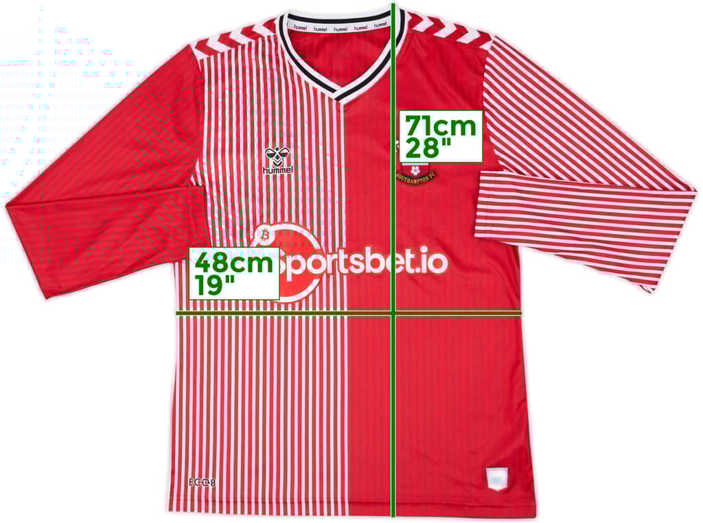 2023-24 Southampton Home L/S Shirt - 10/10 - (M)