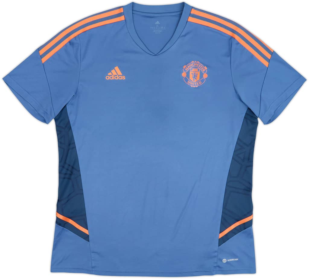 2022-23 Manchester United adidas Training Shirt - 9/10 - (XL)