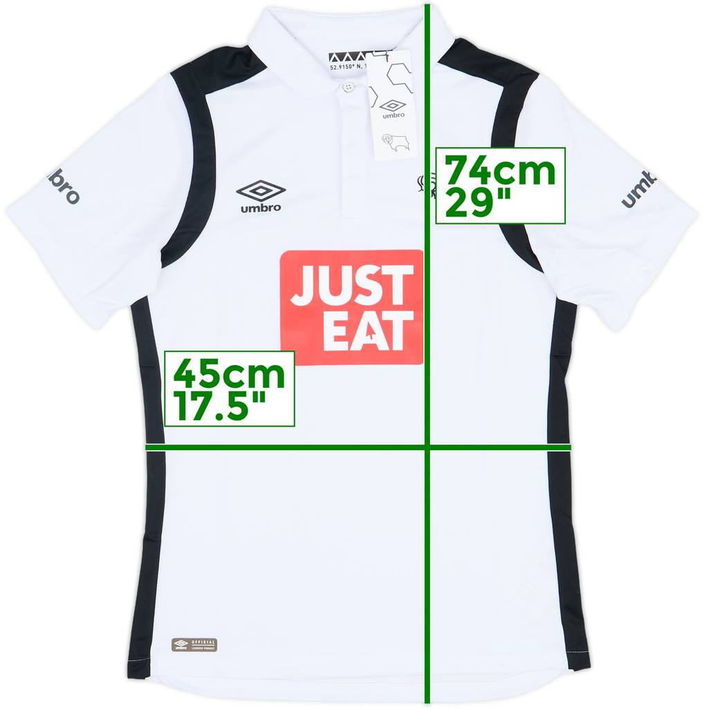 2016-17 Derby County Home Shirt (S)