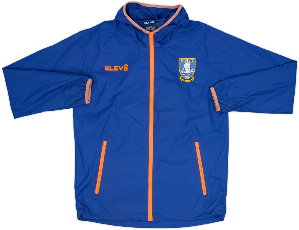 2017-18 Sheffield Wednesday Elev8 Hooded Rain Jacket - 9/10 - (S)