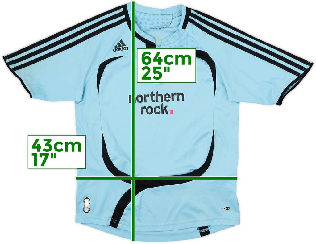 2007-08 Newcastle Away Shirt - 8/10 - (M.Boys)