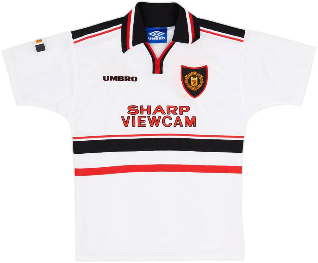 1997-99 Manchester United Away Shirt - 7/10 - (M.Boys)