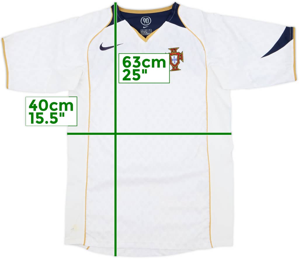 2004-06 Portugal Away Shirt - 9/10 - (L.Boys)