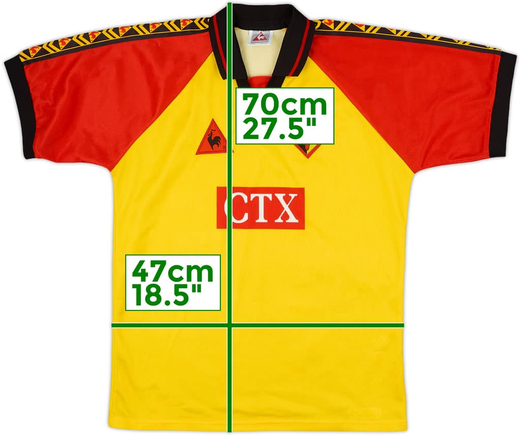 1998-99 Watford Home Shirt - 9/10 - (M.Boys)
