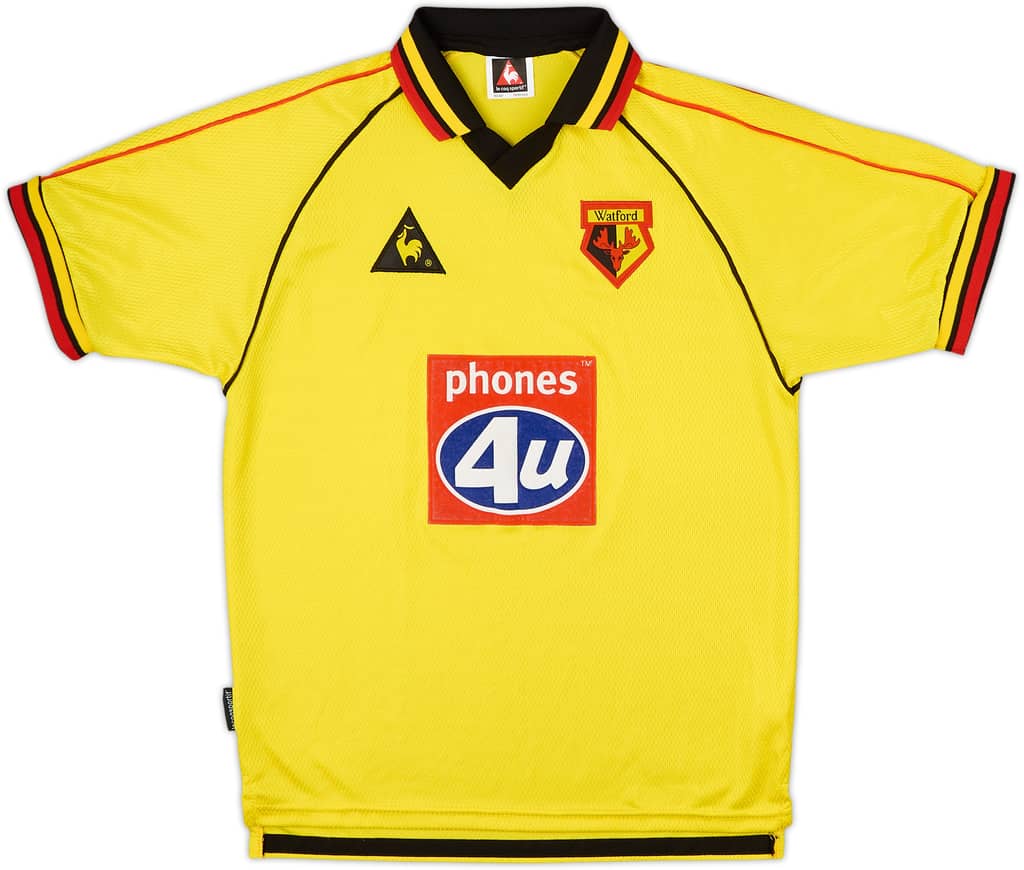 1999-01 Watford Home Shirt - 9/10 - (M.Boys)