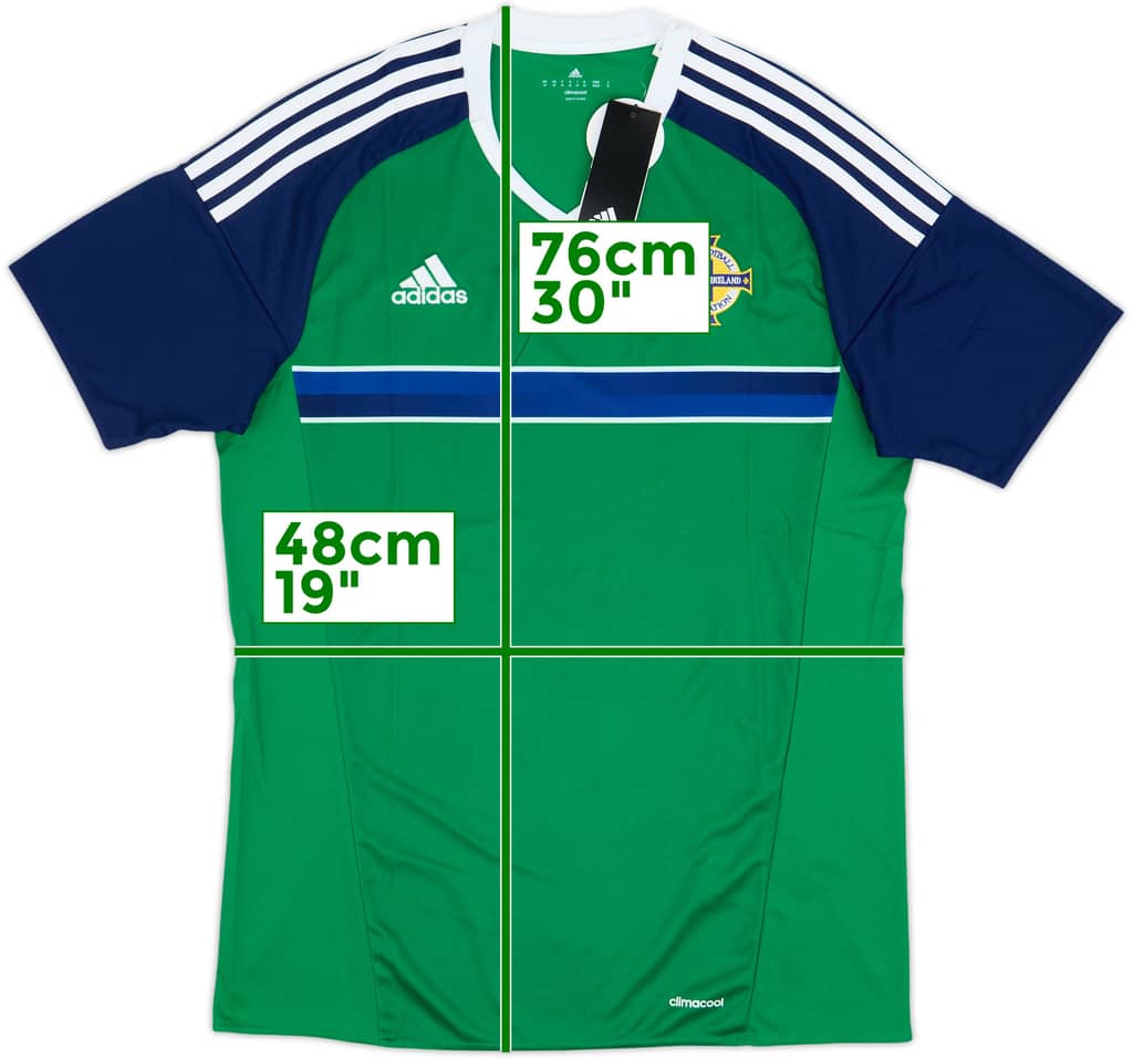 2016-17 Northern Ireland Home Shirt (M)