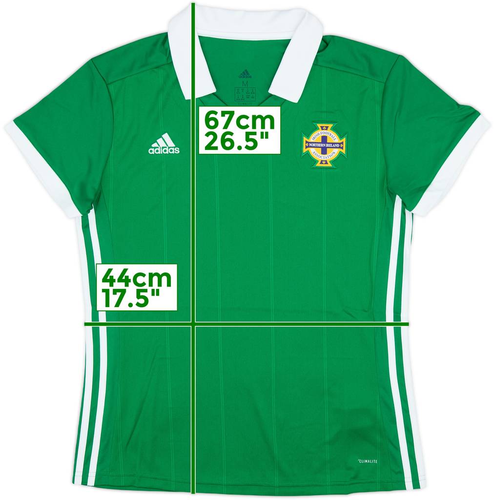 2018-19 Northern Ireland Home Shirt - 10/10 - (Women's M)
