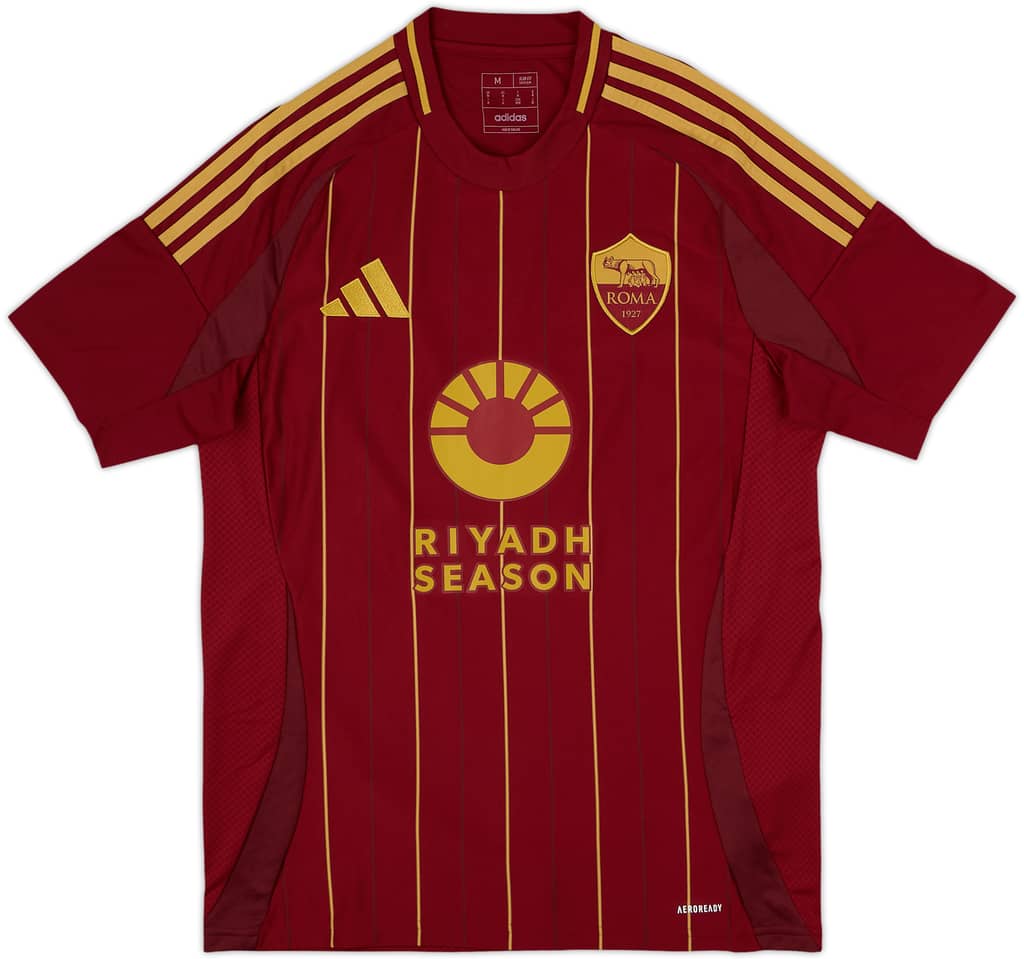 2024-25 Roma Home Shirt - 10/10 - (M)