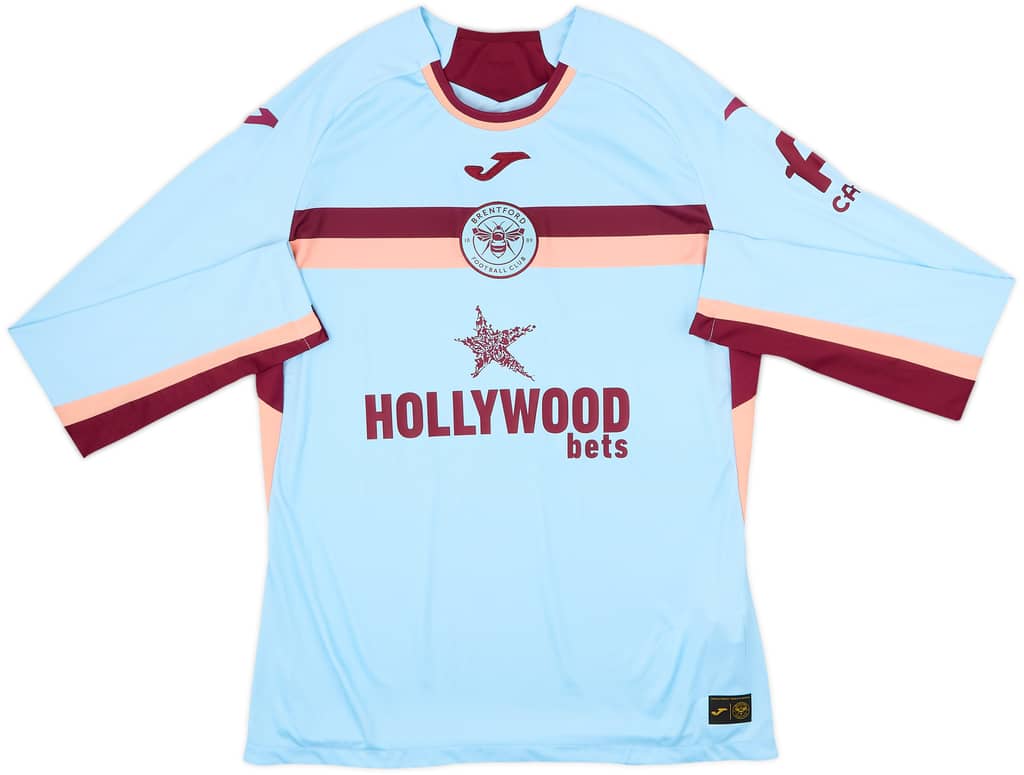 2025-26 Brentford Third L/S Shirt - 9/10 - (L)