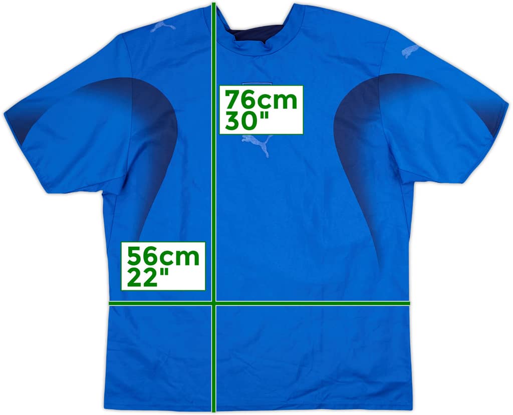 2006 Italy Home Shirt - 4/10 - (L)