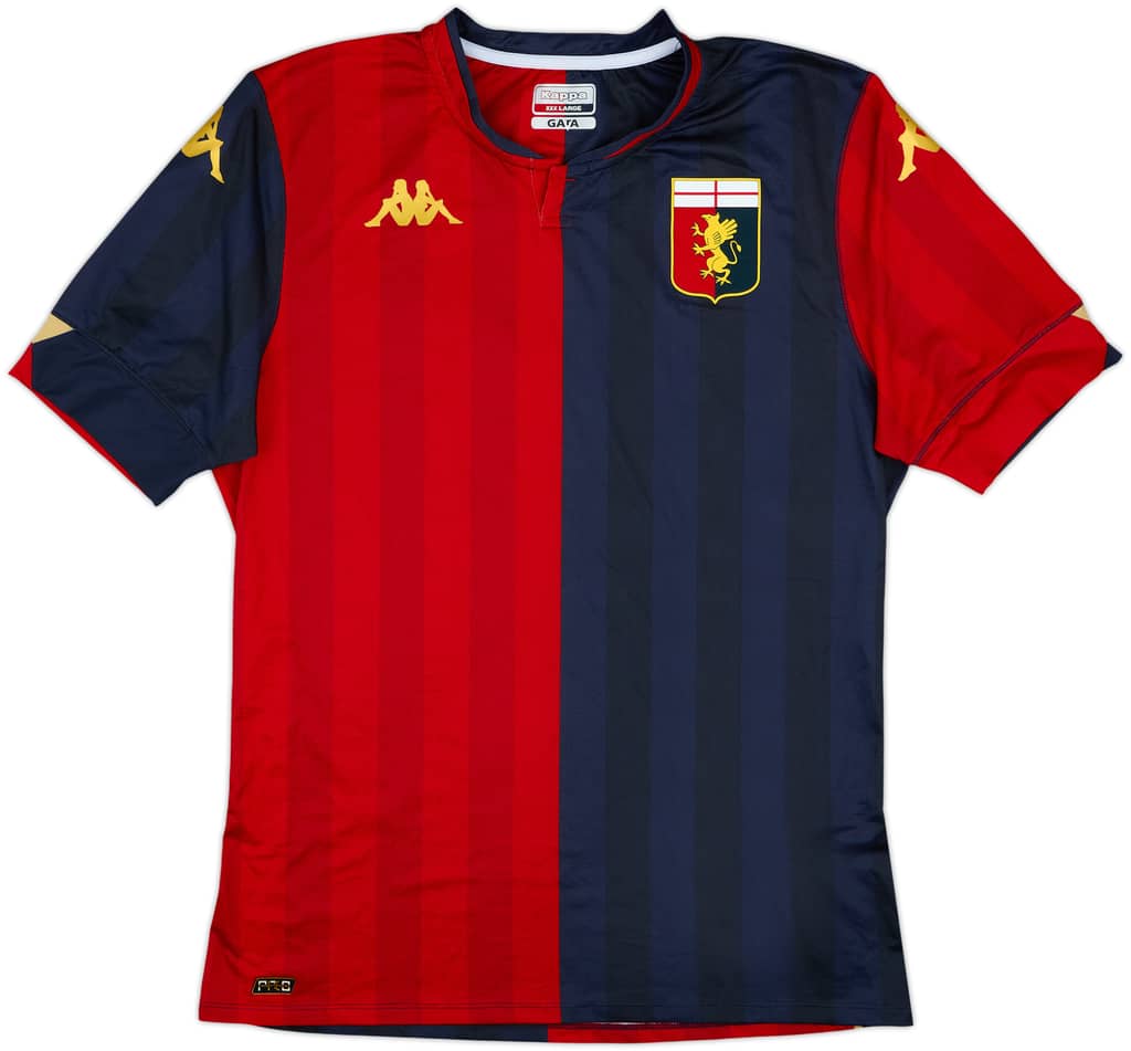 2020-21 Genoa Home Shirt - 10/10 - (3XL)