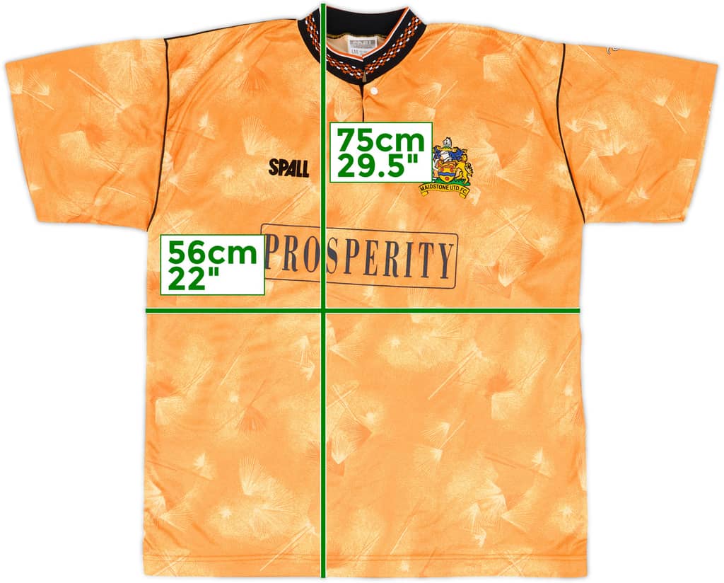 1990-91 Maidstone Home Shirt - 9/10 - (L)