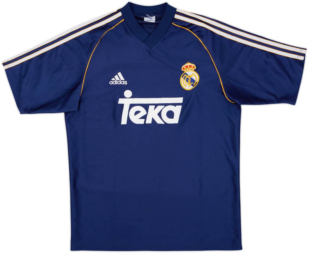 1998-99 Real Madrid Third Shirt - 8/10 - (XL.Boys)