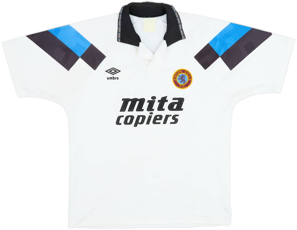1990-92 Aston Villa Away Shirt - 6/10 - (L)