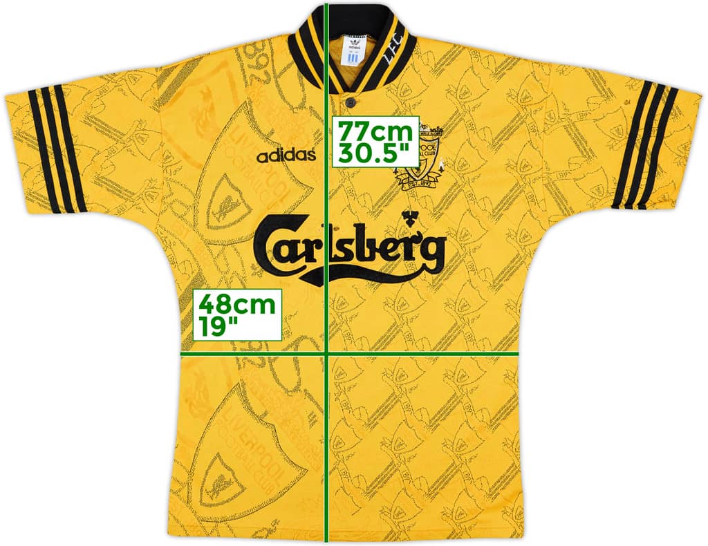 1994-96 Liverpool Third Shirt - 5/10 - (M)