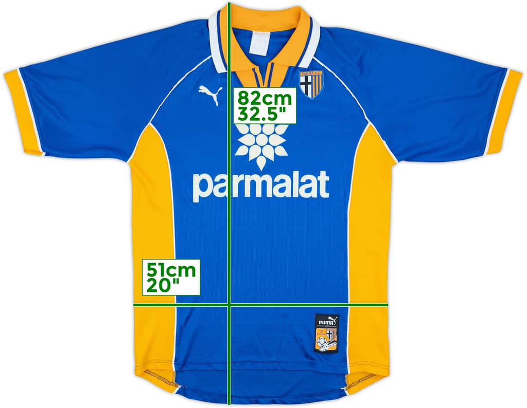 1997-98 Parma Away Shirt - 9/10 - (M)