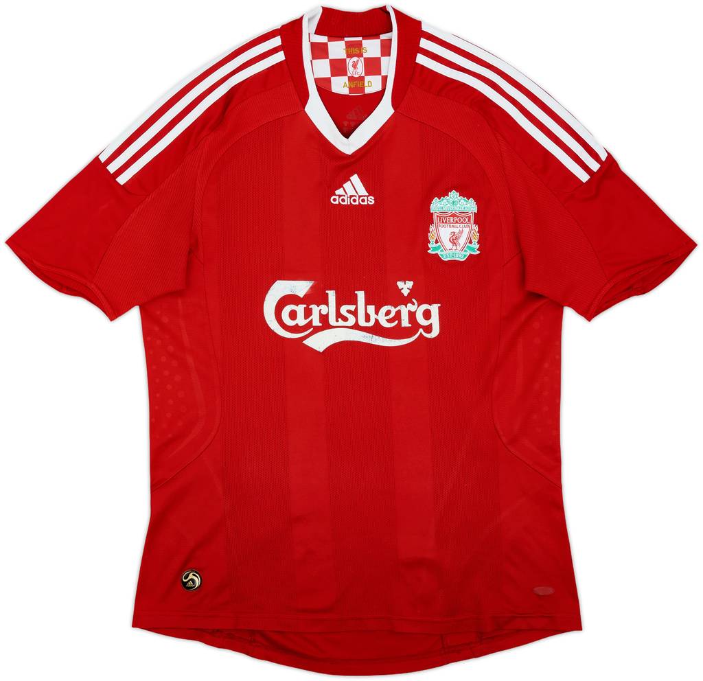 2008-10 Liverpool Home Shirt - 5/10 - (M)