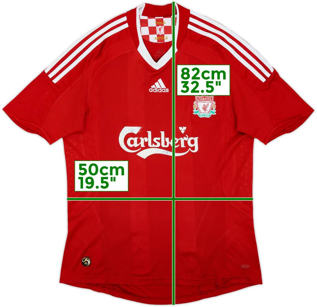 2008-10 Liverpool Home Shirt - 5/10 - (M)