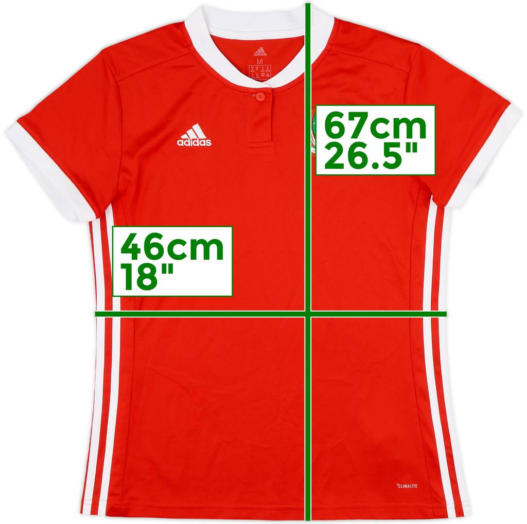 2018-19 Wales Home Shirt - 10/10 - (Women's M)